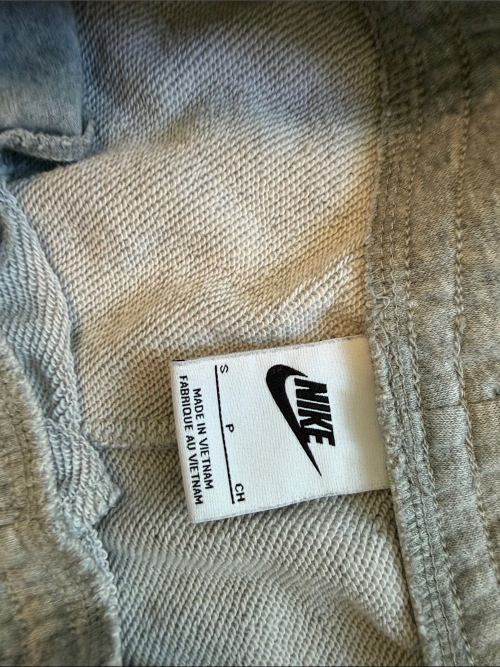 Nike Women's Heather Gray Athletic Drawstring Shorts - Picture 4 of 4
